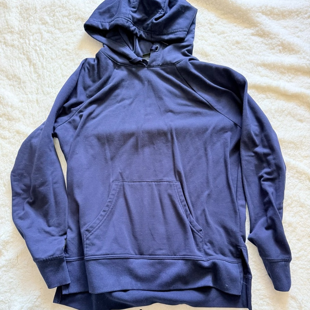 Navy Blue womens Hoodie